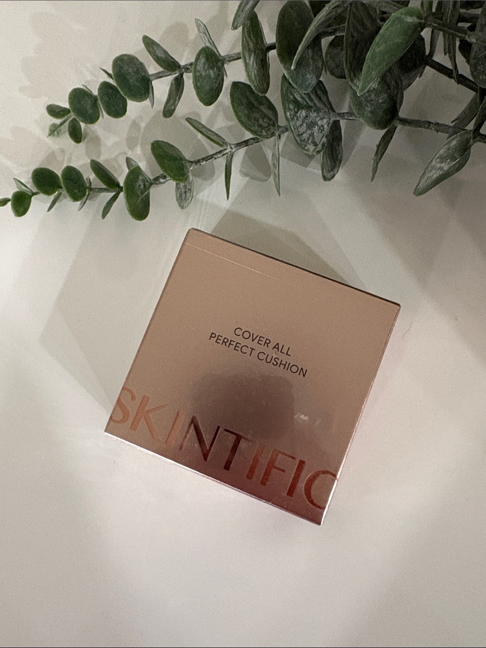 Skintific Cover All Perfect Cushion - Rose Gold Compact
